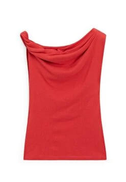 Massimo Dutti DRAPED WITH KNOT DETAIL - Top - Red 17 Massimo Dutti DRAPED WITH KNOT DETAIL - Top - Red -Massimo Dutti Shop beb1a90764ca446d9757eae1dacdfb06