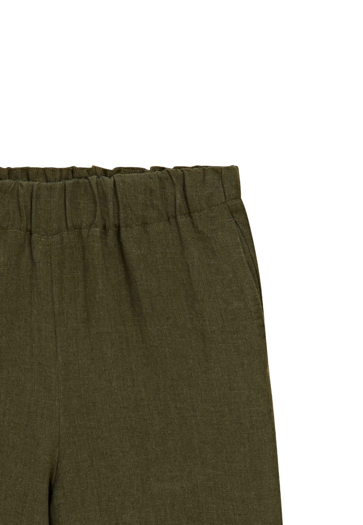 Massimo Dutti STRAIGHT-LEG - Trousers - Dark Green 9 Massimo Dutti STRAIGHT-LEG - Trousers - Dark Green - Image 7