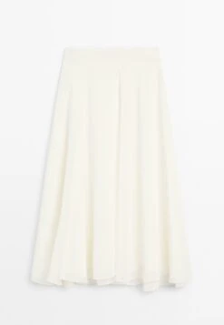 Massimo Dutti MIDI WITH YOKE AND FLOUNCE - A-line Skirt - Beige 20 Massimo Dutti MIDI WITH YOKE AND FLOUNCE - A-line Skirt - Beige -Massimo Dutti Shop bef9ec0e53c24d0099bfd134ca6bfd8e