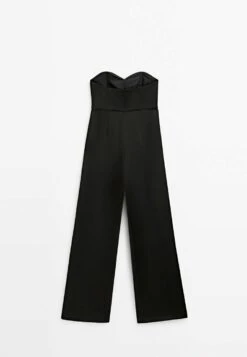 Massimo Dutti Studio Sweetheart Neckline- Jumpsuit - Black -Massimo Dutti Shop befdf4510a50401191ef1ef4adaf1bbf