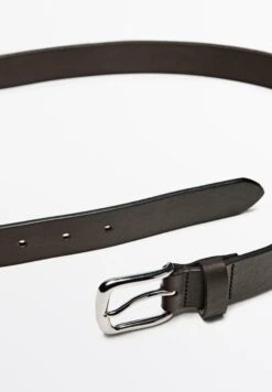 Massimo Dutti WITH BUCKLE - Belt - Dark Brown -Massimo Dutti Shop bf1d9a64b8c24432b97b80544a5e61dd