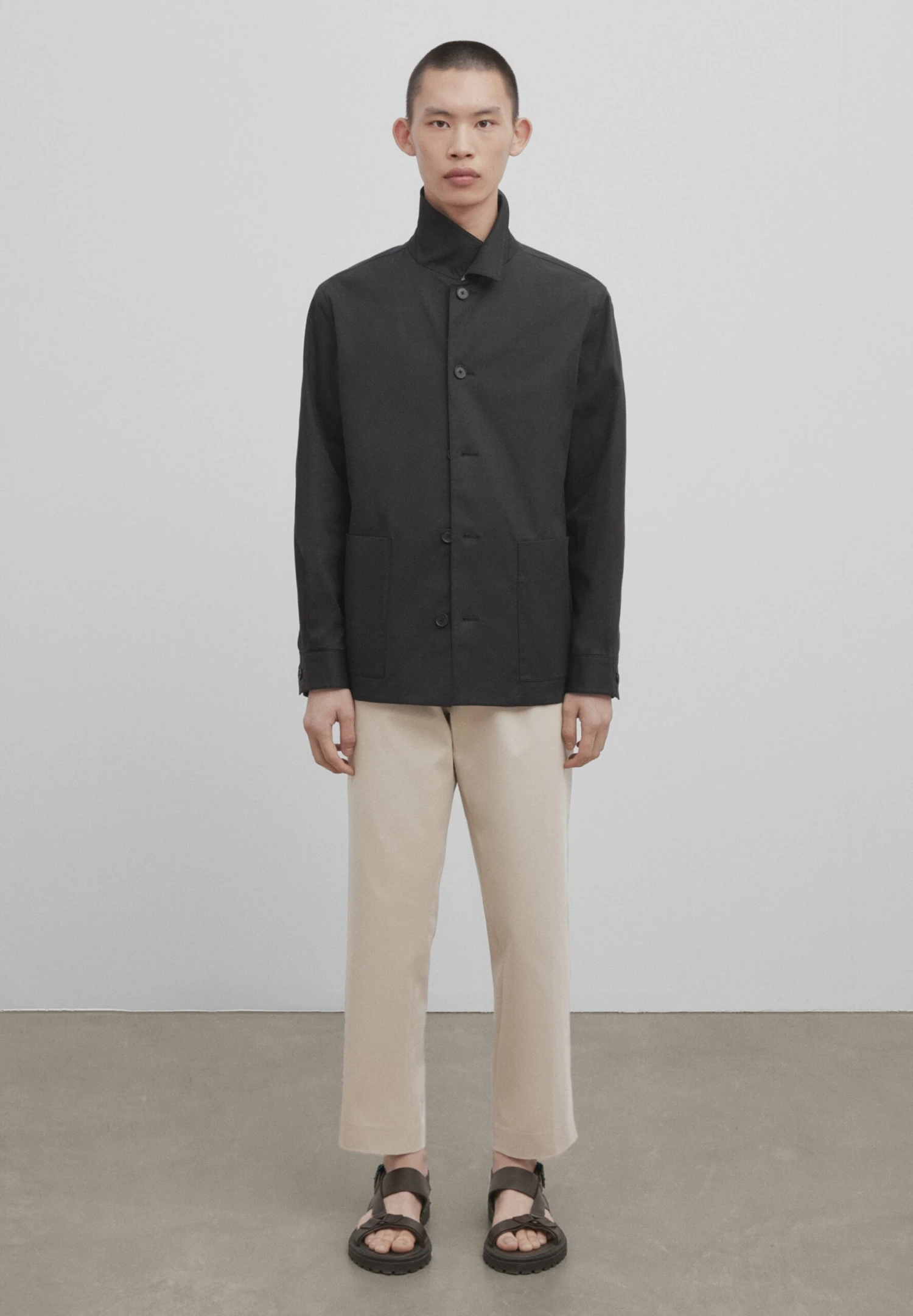 Massimo Dutti Studio - Straight-Fit- Chinos - Sand 4 Massimo Dutti Studio - Straight-Fit- Chinos - Sand - Image 2