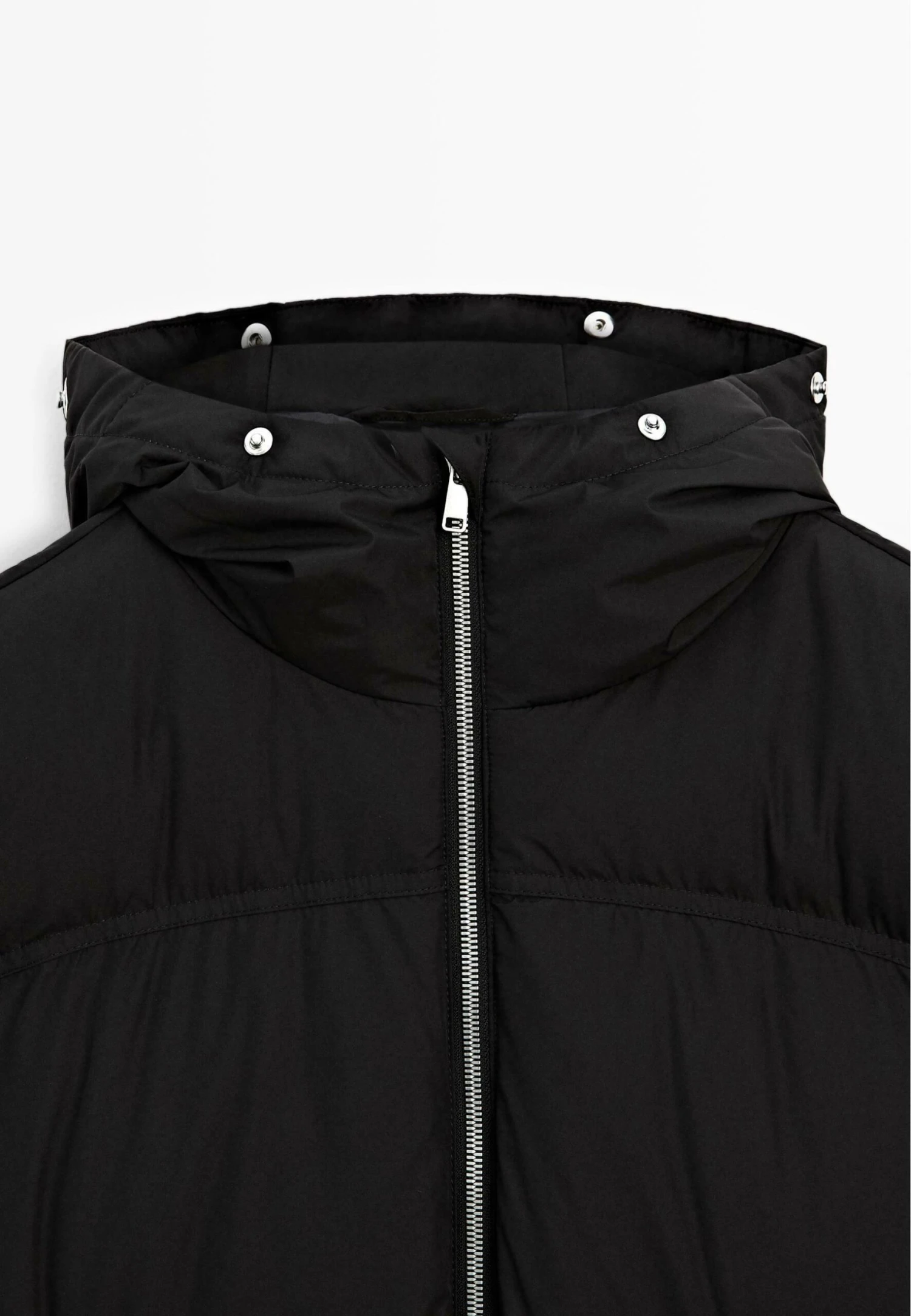 Massimo Dutti WATER-REPELLENT PUFFER - Down Coat - Black 11 Massimo Dutti WATER-REPELLENT PUFFER - Down Coat - Black - Image 9