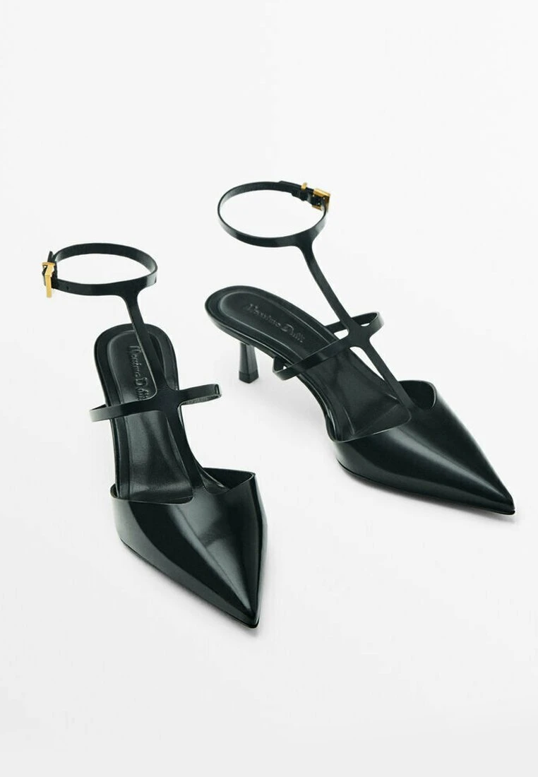 Massimo Dutti Slingback - Classic Heels - Black 4 Massimo Dutti Slingback - Classic Heels - Black - Image 2