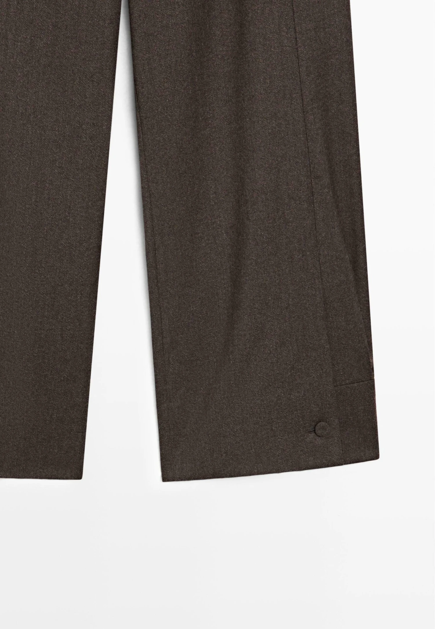 Massimo Dutti BARREL FIT - Trousers - Dark Brown 12 Massimo Dutti BARREL FIT - Trousers - Dark Brown - Image 10