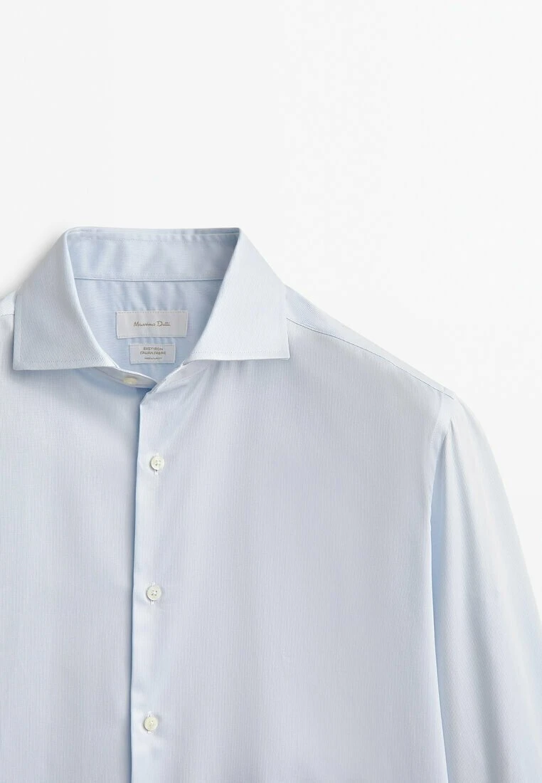 Massimo Dutti Regular Fit - Formal Shirt - Light Blue 9 Massimo Dutti Regular Fit - Formal Shirt - Light Blue - Image 7