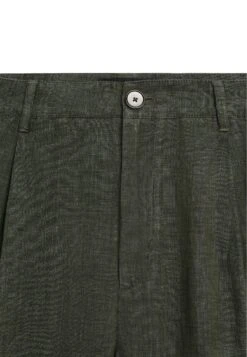 Massimo Dutti WIDE-LEG - Trousers - Green -Massimo Dutti Shop c04ca3c092f84498bdd504761db2acd9