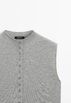 Massimo Dutti CROPPED HIGH COLLAR - Cardigan - Grey 23 Massimo Dutti CROPPED HIGH COLLAR - Cardigan - Grey -Massimo Dutti Shop c0547c2725004d19bd0432d969969743