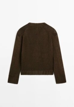 Massimo Dutti BUTTONED V-NECK WITH LONG SLEEVES - Cardigan - Brown 14 Massimo Dutti BUTTONED V-NECK WITH LONG SLEEVES - Cardigan - Brown -Massimo Dutti Shop c05c915915794854b6a8fc8e21befd89