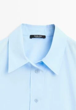 Massimo Dutti LONG BUTTONED - Button-down Blouse - Light Blue -Massimo Dutti Shop c068df39d19d4b5d9da7745c4b3fa200