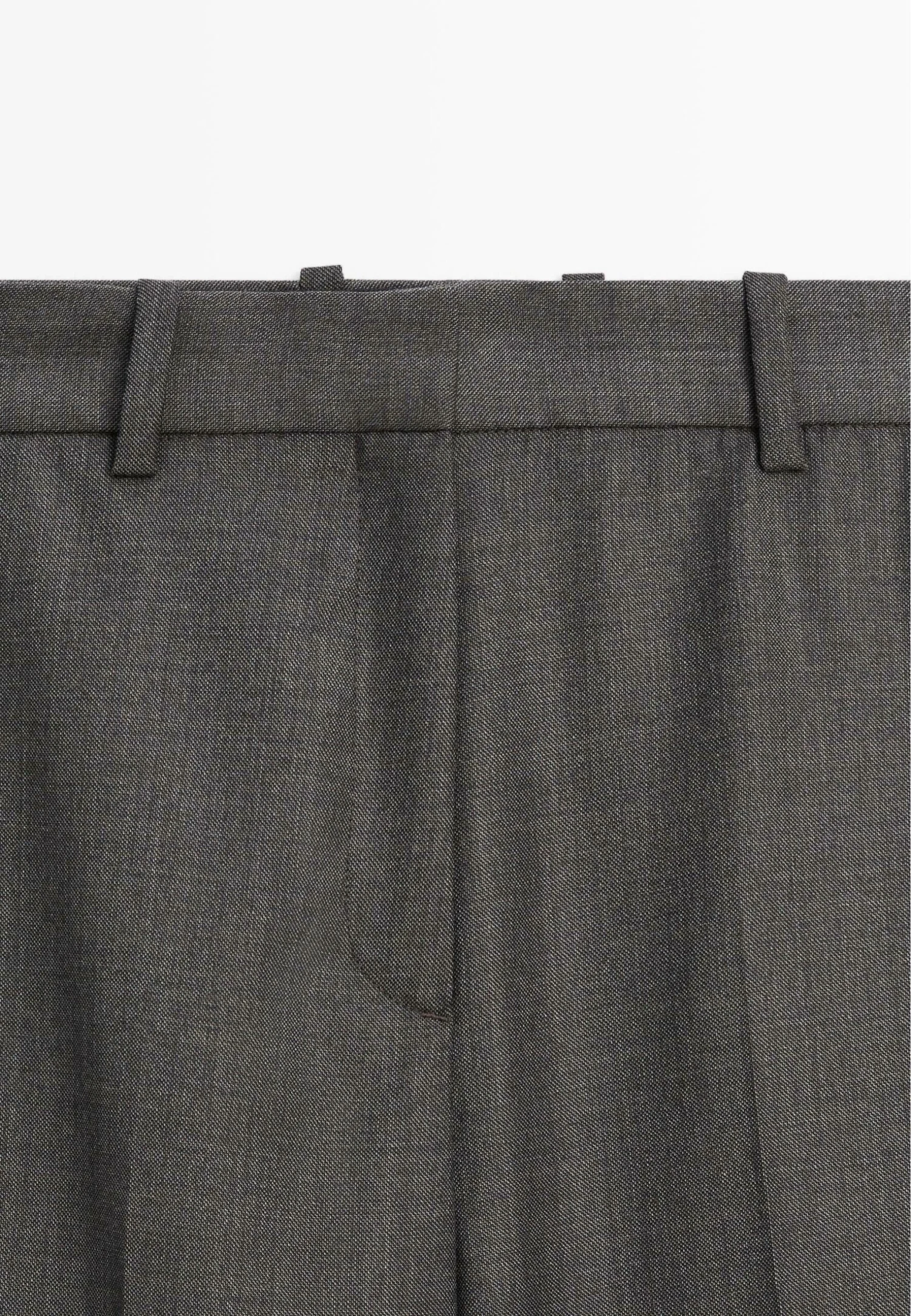 Massimo Dutti WIDE-LEG - Trousers - Brown 9 Massimo Dutti WIDE-LEG - Trousers - Brown - Image 7