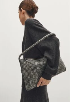 Massimo Dutti Handbag - Grey -Massimo Dutti Shop c0cdd721b06e4e28aa8cb9b9838623ce