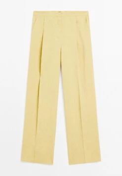 Massimo Dutti PLEATED WITH SIDE POCKETS - Trousers - Mustard Yellow 14 Massimo Dutti PLEATED WITH SIDE POCKETS - Trousers - Mustard Yellow -Massimo Dutti Shop c10bd63f9c7b48be99e99309e4cf9a42