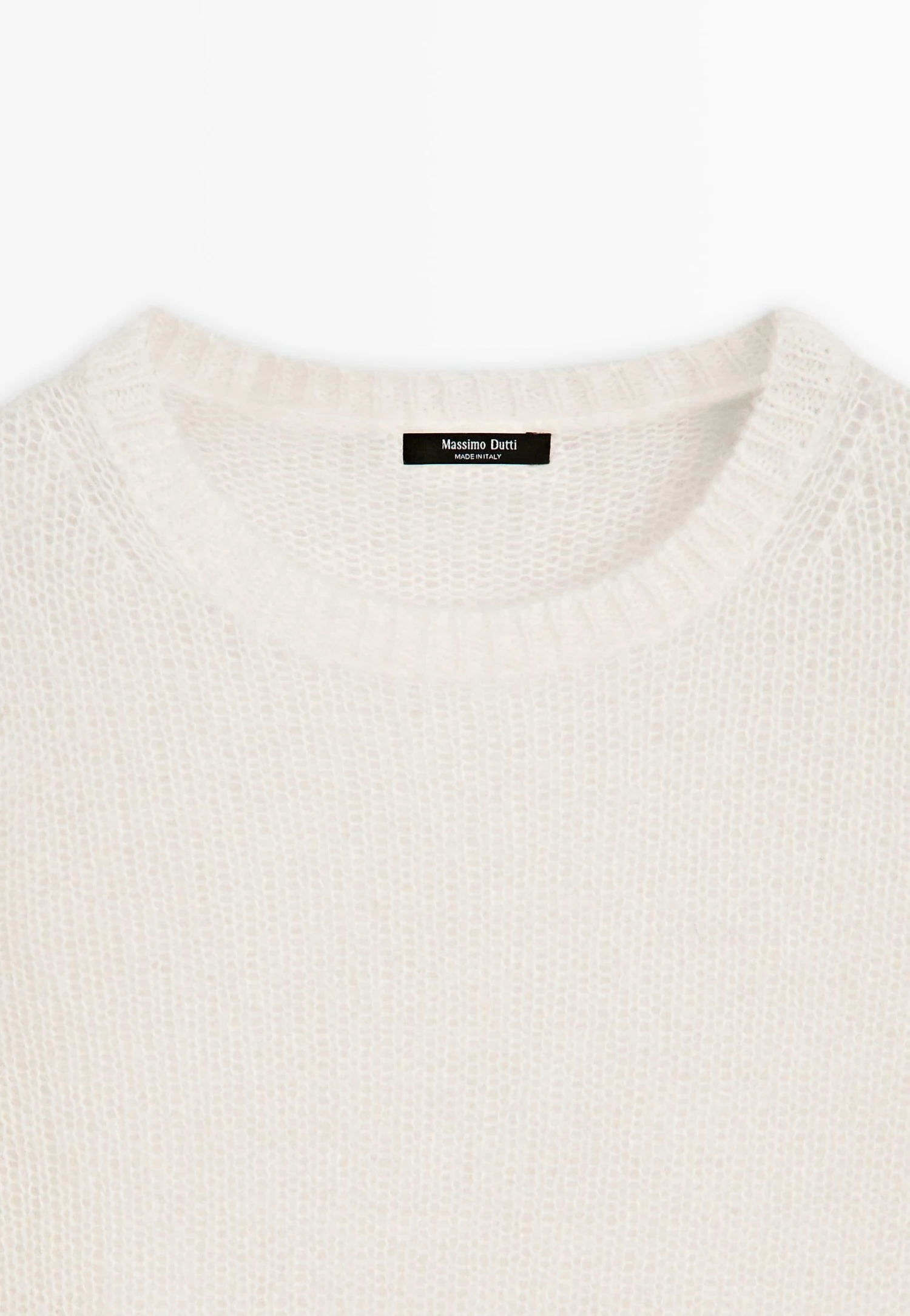 Massimo Dutti CREW NECK - Jumper - Beige 11 Massimo Dutti CREW NECK - Jumper - Beige - Image 9