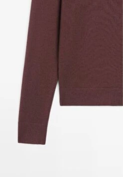 Massimo Dutti Jumper - Bordeaux -Massimo Dutti Shop c18c490060114bde8323d26559b8cddb