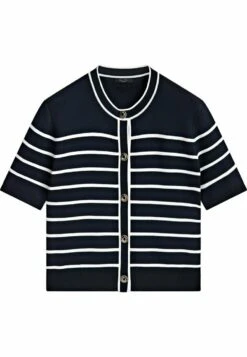 Massimo Dutti Striped Short Sleeve- Cardigan - Dark Blue 16 Massimo Dutti Striped Short Sleeve- Cardigan - Dark Blue -Massimo Dutti Shop c1ba0bff20cd4aa5a7ccc1ac6f6d8f6c