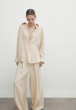 Massimo Dutti Darted Co-Ordinated - Trousers - Mottled Beige -Massimo Dutti Shop c1f5db66c3524fd5819ab80737220dc0