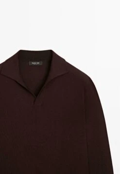 Massimo Dutti LONG SLEEVE POLO COLLAR - Long Sleeved Top - Bordeaux 20 Massimo Dutti LONG SLEEVE POLO COLLAR - Long Sleeved Top - Bordeaux -Massimo Dutti Shop c1f9abe6e2ad4dacb58b59e740272d19