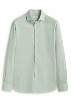 Massimo Dutti Micro Textured - Shirt - Khaki -Massimo Dutti Shop c20584637514471bb42a2f15ea1fa1e8