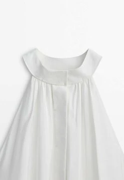 Massimo Dutti Long Halter Neck With Flounce - Maxi Dress -Massimo Dutti Shop c28e55fa55e94520af99bedacc8047b8