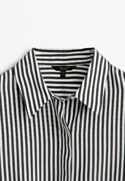 Massimo Dutti Striped With Belt - Shirt Dress -Massimo Dutti Shop c29d96c7b69e42ac95c2bf105a708d5d