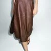 Massimo Dutti Leather Skirt - Dark Brown -Massimo Dutti Shop c2e4e37df0c04d2f8d0b8119c974c805
