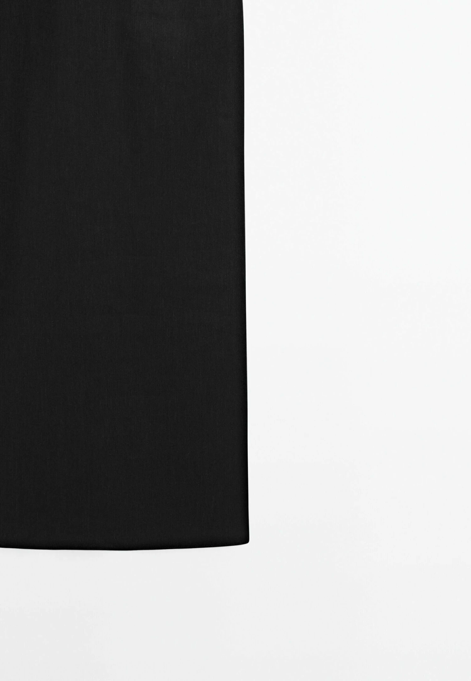 Massimo Dutti MIDI WITH LOW-CUT BACK - Cocktail Dress / Party Dress - Black 10 Massimo Dutti MIDI WITH LOW-CUT BACK - Cocktail Dress / Party Dress - Black - Image 8