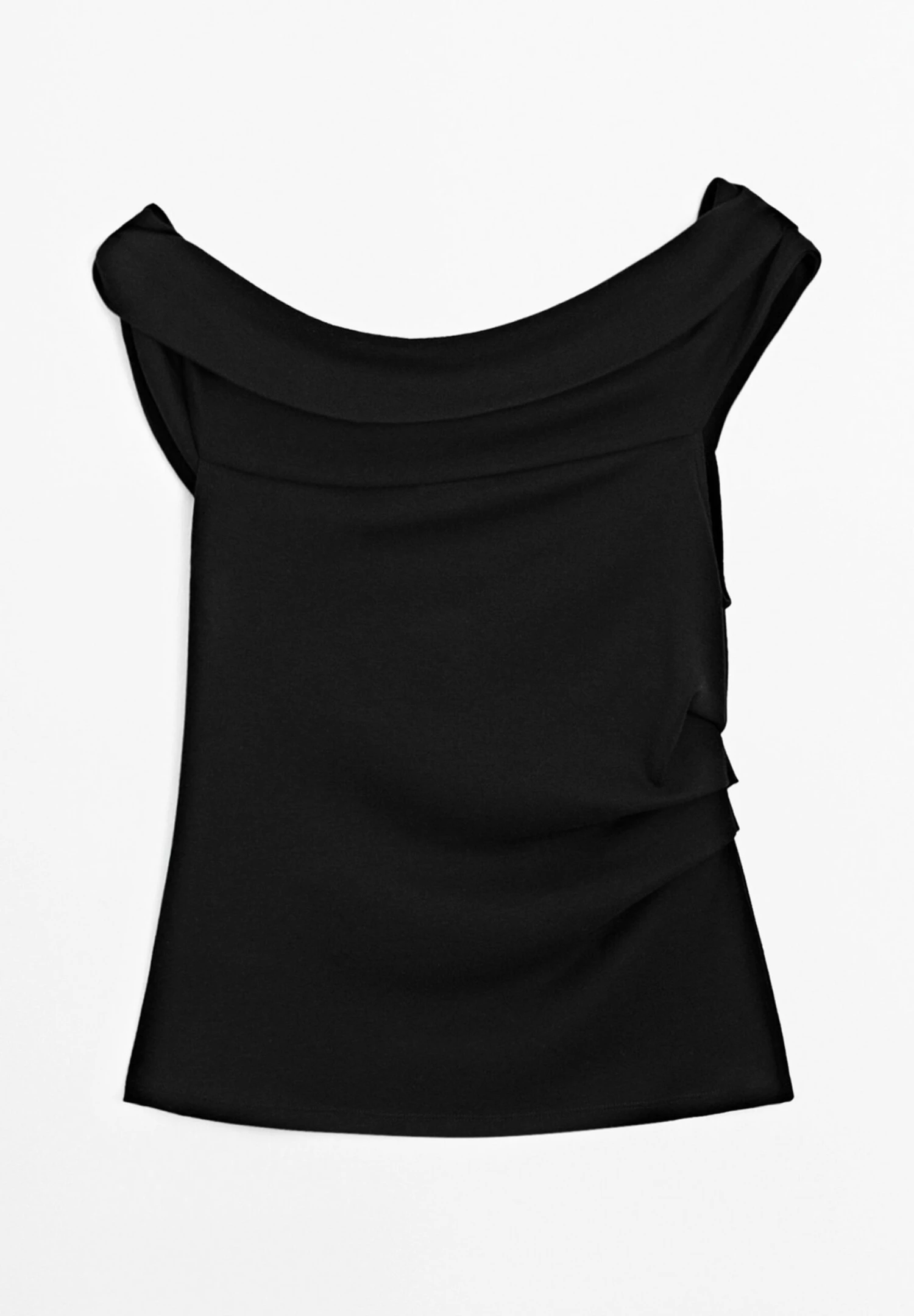 Massimo Dutti DRAPED STRAPLESS NECKLINE - Top - White 13 Massimo Dutti DRAPED STRAPLESS NECKLINE - Top - White - Image 11