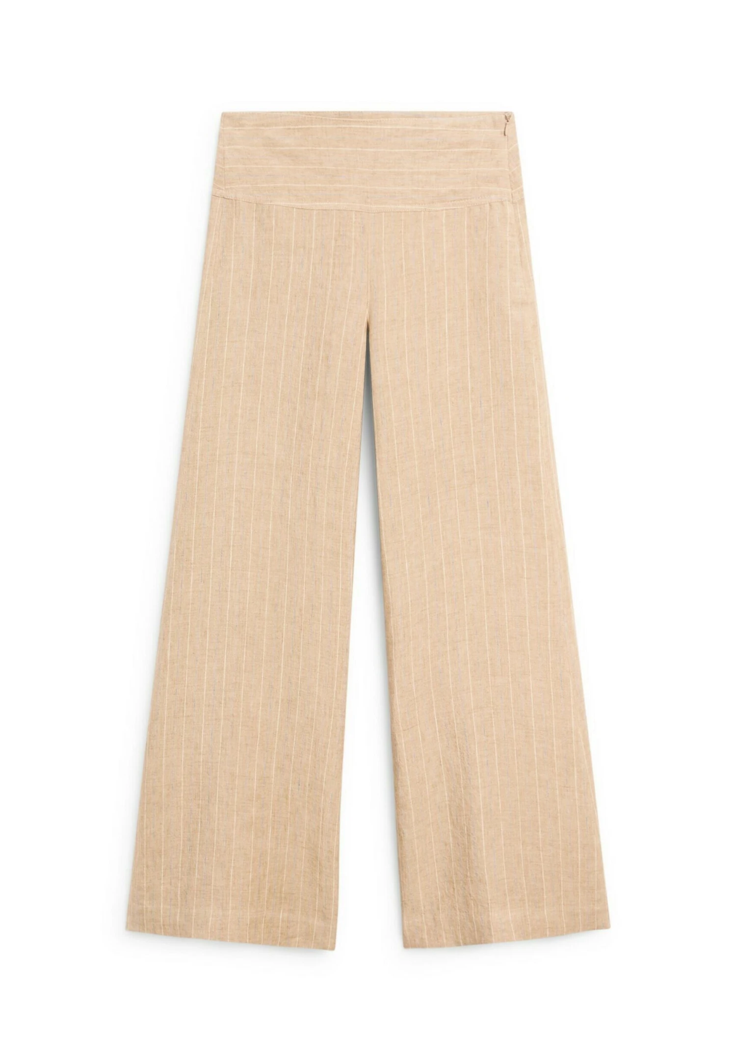 Massimo Dutti HIGH-WAIST WIDE-LEG - Trousers - Bordeaux 13 Massimo Dutti HIGH-WAIST WIDE-LEG - Trousers - Bordeaux - Image 11