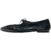 Massimo Dutti Tied Flats - Ballet Pumps - Black -Massimo Dutti Shop c3743d6ad9c04e9a9a63aa9089e2edf2