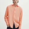Massimo Dutti Shirt - Salmon -Massimo Dutti Shop c408b1210152466e8d8e0f0606c427cb