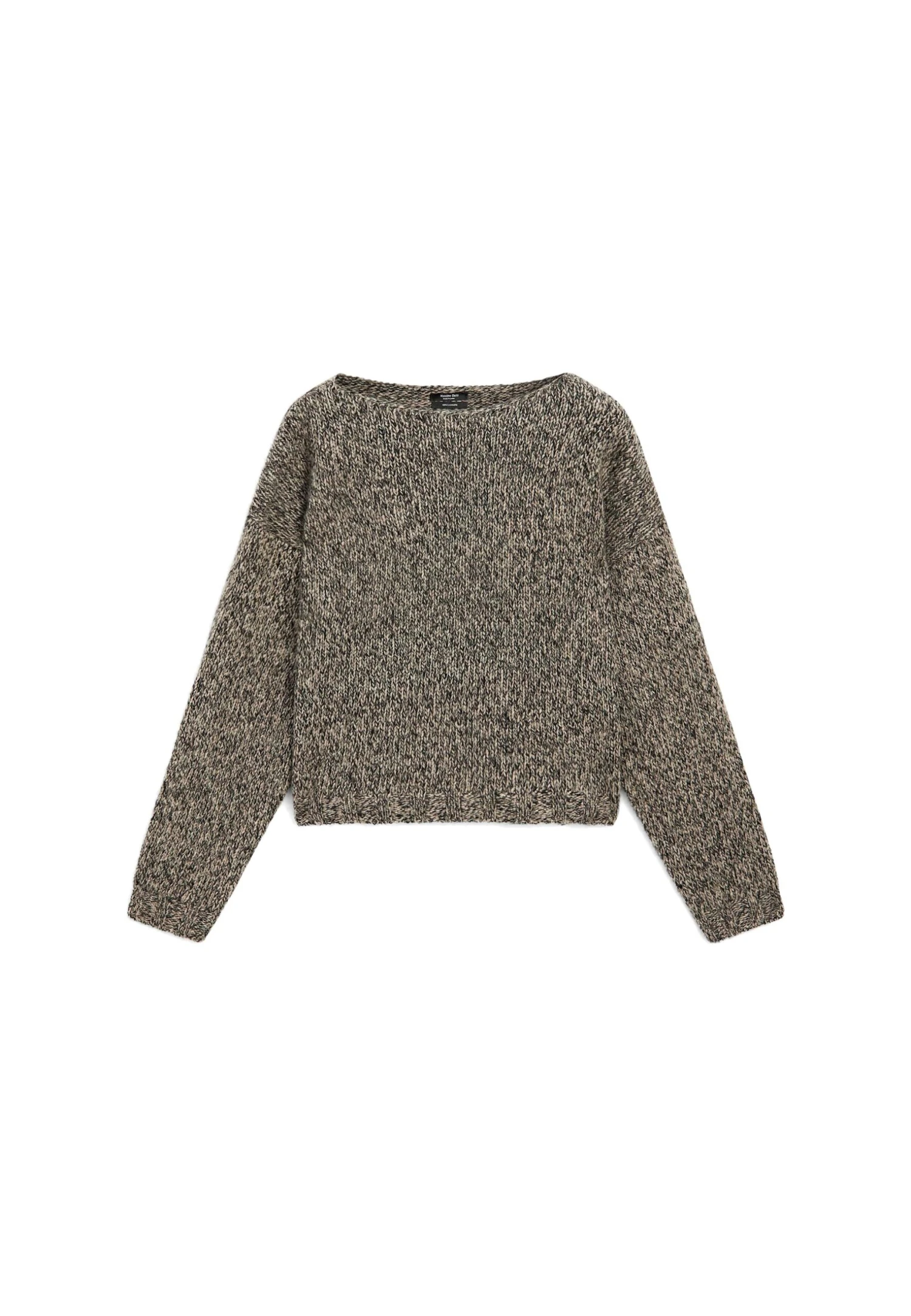 Massimo Dutti BOAT NECK LONG SLEEVE - Jumper - Light Brown 8 Massimo Dutti BOAT NECK LONG SLEEVE - Jumper - Light Brown - Image 6