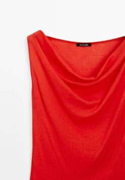 Massimo Dutti DRAPED NECKLINE - Top - Red 17 Massimo Dutti DRAPED NECKLINE - Top - Red -Massimo Dutti Shop c4485ea192914077800df22d92bb2278