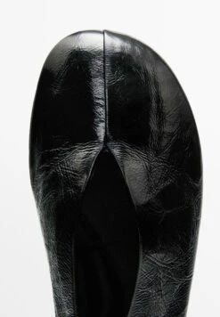 Massimo Dutti SHINY SOFT FLATS - Ballet Pumps - Black -Massimo Dutti Shop c45057be6ed54425b4d75899880dcb15