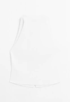 Massimo Dutti CONTRAST BUTTONS - Waistcoat - White -Massimo Dutti Shop c45db31a0a4243f1b445cf1b77b01d46