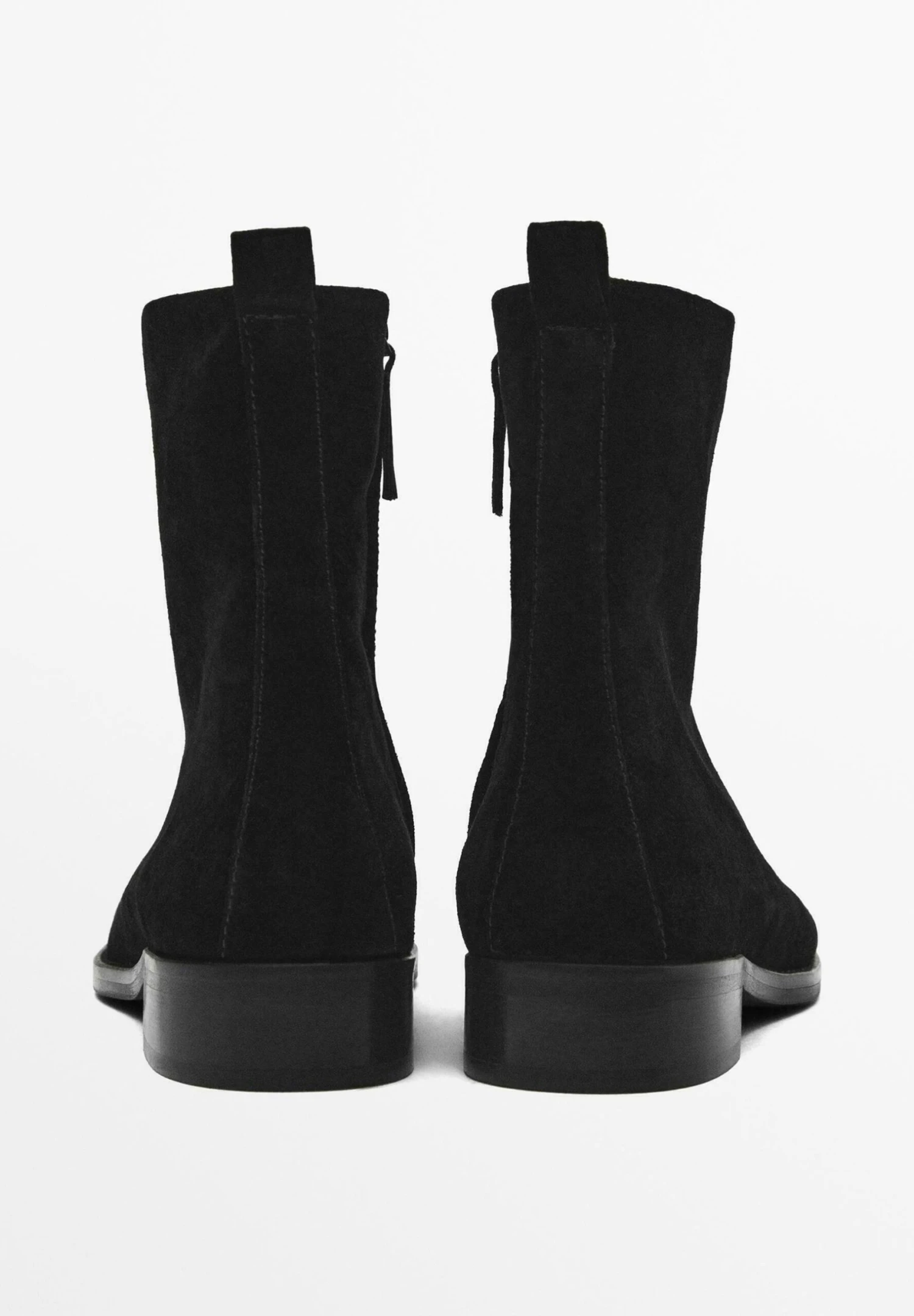 Massimo Dutti FLAT - Classic Ankle Boots - Black 5 Massimo Dutti FLAT - Classic Ankle Boots - Black - Image 3