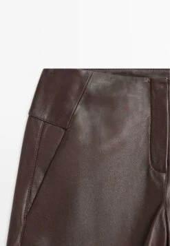 Massimo Dutti NAPPA - Trousers - Dark Brown 16 Massimo Dutti NAPPA - Trousers - Dark Brown -Massimo Dutti Shop c48993f3bc034a3ba2a776060a77ee9f