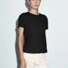Massimo Dutti SHORT-SLEEVE WITH CREW NECK - Basic T-shirt - Black -Massimo Dutti Shop c4969fddd9284b169a51fd46dee8721d
