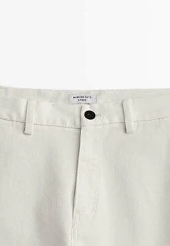 Massimo Dutti Studio-Straight-Fit- Chinos - Beige -Massimo Dutti Shop c4ac725a5c1b400c852a375f344b3445