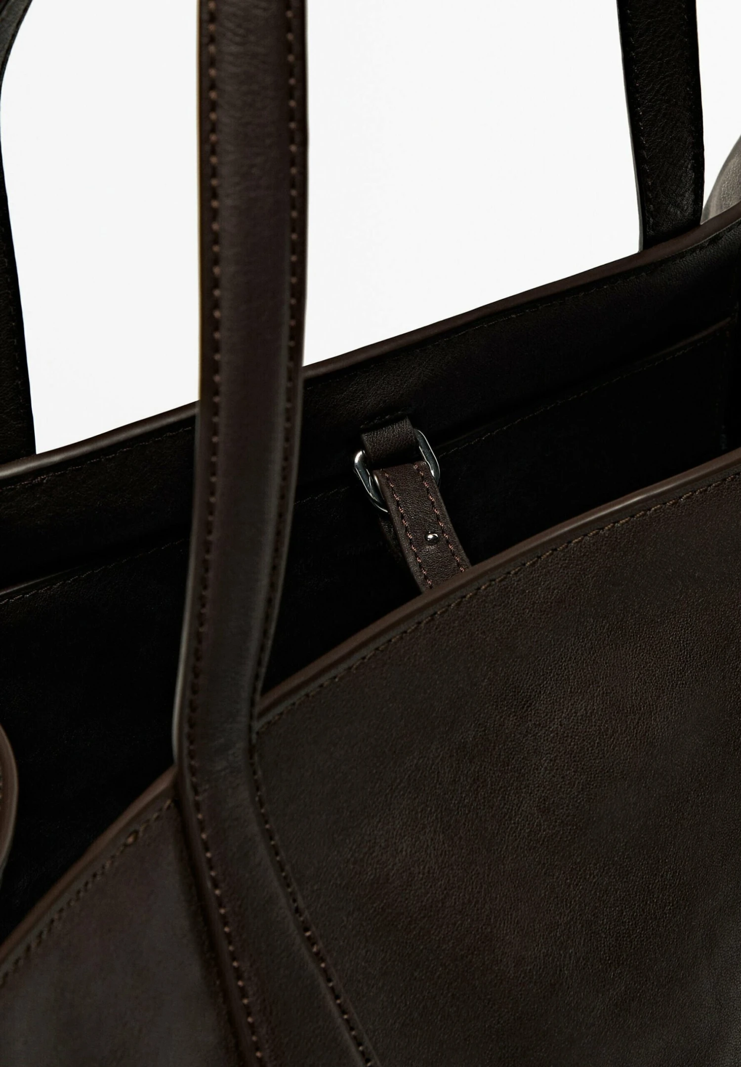 Massimo Dutti MAXI - Handbag - Brown 8 Massimo Dutti MAXI - Handbag - Brown - Image 6