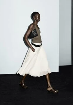 Massimo Dutti MIDI WITH YOKE AND FLOUNCE - A-line Skirt - Beige 18 Massimo Dutti MIDI WITH YOKE AND FLOUNCE - A-line Skirt - Beige -Massimo Dutti Shop c50c533dc6fb4354b9ab926601361c59