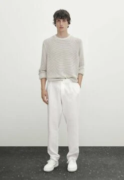 Massimo Dutti With A Crew Neck - Jumper -Massimo Dutti Shop c541a50289ba4cca9e69e2308f43d342