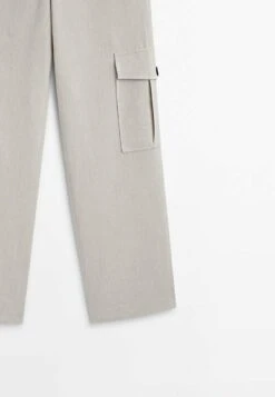 Massimo Dutti With Detail - Cargo Trousers - Sand -Massimo Dutti Shop c54bc05c78a14c69a6d33cf82b398ec1