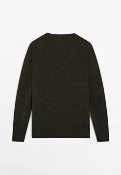 Massimo Dutti OVERSIZE CREW NECK - Jumper - Dark Brown -Massimo Dutti Shop c592b87847b64801b91793c61f9f20b6