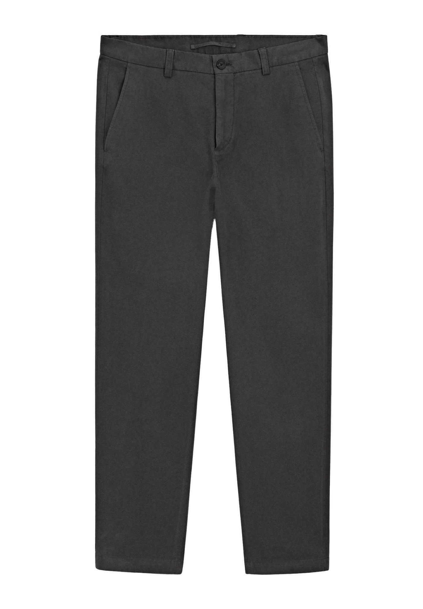 Massimo Dutti SLIM FIT TEXTURED - Trousers - KHAKI 10 Massimo Dutti SLIM FIT TEXTURED - Trousers - KHAKI - Image 8