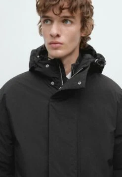 Massimo Dutti WATER-REPELLENT PADDED WITH HOOD - Parka - Black -Massimo Dutti Shop c5b0cd95b7d8443b9696be2a53f05821