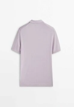 Massimo Dutti Short Sleeve - Polo Shirt - Mauve -Massimo Dutti Shop c5b5fcf2b49d494c93ae6fc26ffa9121