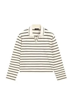 Massimo Dutti LONG SLEEVED STRIPED - Polo Shirt - Beige 15 Massimo Dutti LONG SLEEVED STRIPED - Polo Shirt - Beige -Massimo Dutti Shop c5b81e4f1d1b46069b0c20cc78ba5394