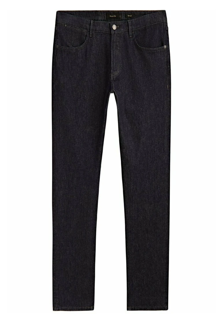 Massimo Dutti Regular Fit - Straight Leg Jeans - Dark Blue 13 Massimo Dutti Regular Fit - Straight Leg Jeans - Dark Blue - Image 11