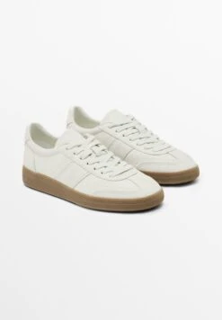 Massimo Dutti CRACKLED - Trainers - White -Massimo Dutti Shop c5cb2e59daec49dab9c557be77693c49